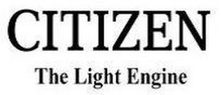 CITIZEN THE LIGHT ENGINE logo