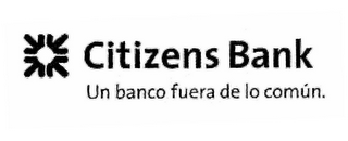 CITIZENS BANK UN BANCO FUERA DE LO COMÚN. logo