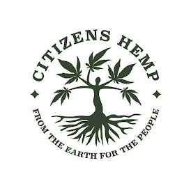 CITIZENS HEMP FROM THE EARTH FOR THE PEOPLE logo
