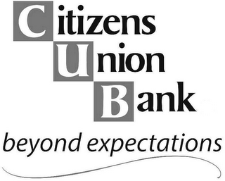 CITIZENS UNION BANK BEYOND EXPECTATIONS logo