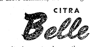 CITRA BELLE logo
