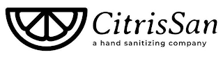 CITRISSAN A HAND SANITIZING COMPANY logo