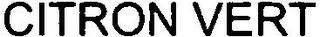 CITRON VERT logo