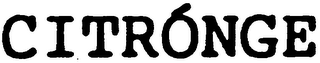CITRONGE logo