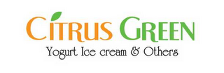 CITRUS GREEN YOGURT ICE CREAM & OTHERS logo