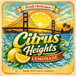 CITRUS HEIGHTS LEMONADE FRESH & DELICIOUS MADE WITH REAL LEMONS logo