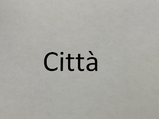 CITTÀ logo