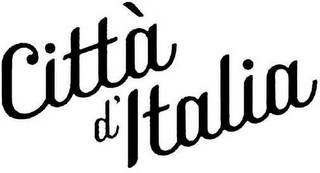 CITTÀ D'ITALIA logo