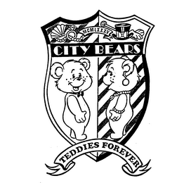 CITY BEARS TEDDIES FOREVER MCMLXXXV