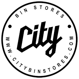 CITY BIN STORES WWW.CITYBINSTORES.COM logo