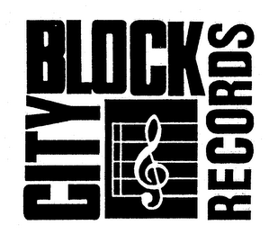 CITY BLOCK RECORDS logo
