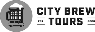 CITY BREW TOURS EST. 2008 logo