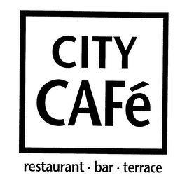 CITY CAFE RESTAURANT BAR TERRACE logo