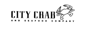 CITY CRAB AND SEAFOOD COMPANY logo