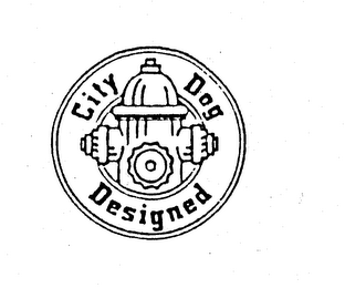 CITY DOG DESIGNED logo