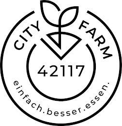 CITY FARM 42117 EINFACH.BESSER.ESSEN. logo