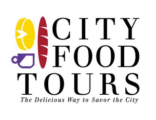 CITY FOOD TOURS THE DELICIOUS WAY TO SAVOR THE CITY logo