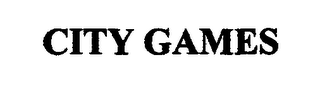 CITY GAMES logo
