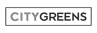 CITY GREENS logo