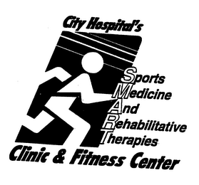 CITY HOSPITAL'S SPORTS MEDICINE AND REHABILITATIVE THERAPIES CLINIC & FITNESS CENTER logo