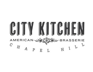 CITY KITCHEN AMERICAN BRASSERIE CHAPEL HILL logo