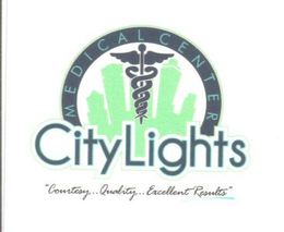CITY LIGHTS MEDICAL CENTER "COURTESY...QUALITY...EXCELLENT RESULTS" logo