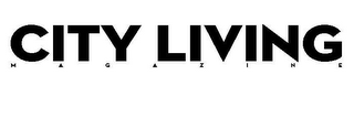CITY LIVING MAGAZINE logo