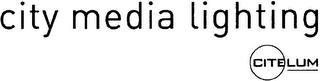 CITY MEDIA LIGHTING CITELUM logo