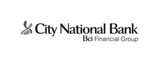 CITY NATIONAL BANK BCI FINANCIAL GROUP logo