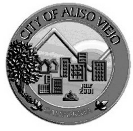 CITY OF ALISO VIEJO CALIFORNIA JULY 2001 logo