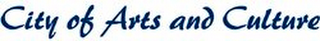 CITY OF ARTS AND CULTURE logo