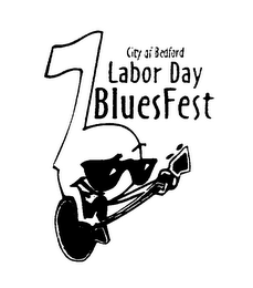 CITY OF BEDFORD LABOR DAY BLUESFEST logo