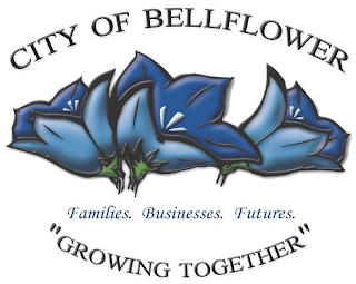 CITY OF BELLFLOWER FAMILIES. BUSINESSES. FUTURES. "GROWING TOGETHER" logo