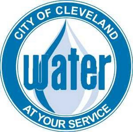 CITY OF CLEVELAND WATER AT YOUR SERVICE logo