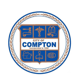 CITY OF COMPTON INCORPORATED IN 1888 logo