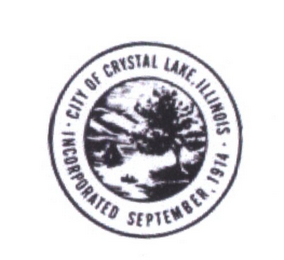 CITY OF CRYSTAL LAKE ILLINOIS INCORPORATED SEPTEMBER, 1914 logo