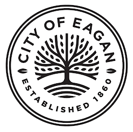 CITY OF EAGAN ESTABLISHED 1860 logo
