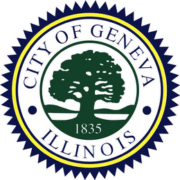 · CITY OF GENEVA ILLINOIS · 1835 logo