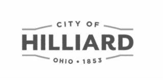 CITY OF HILLIARD OHIO . 1853 logo