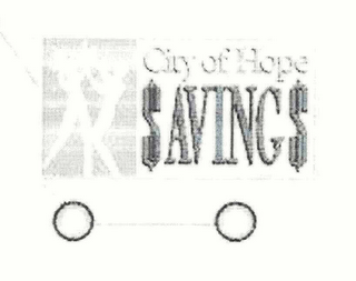 CITY OF HOPE $AVING$ logo