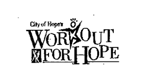 CITY OF HOPE WORK OUT FOR HOPE logo