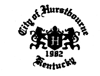 CITY OF HURSTBOURNE KENTUCKY 1982 logo