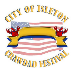 CITY OF ISLETON CRAWDAD FESTIVAL logo