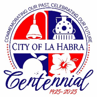 CITY OF LA HABRA CENTENNIAL 1925-2025 logo