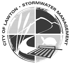 CITY OF LAWTON · STORMWATER MANAGEMENT logo