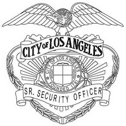 CITY OF LOS ANGELES SR. SECURITY OFFICER CITY OF LOS ANGELES FOUNDED 1781 logo