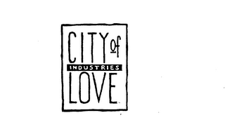 CITY OF LOVE INDUSTRIES logo