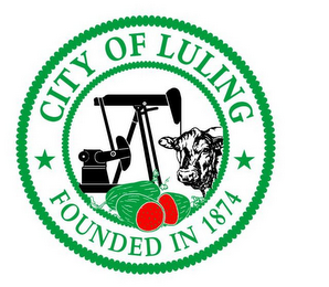 CITY OF LULING FOUNDED IN 1874 logo