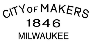 CITY OF MAKERS 1846 MILWAUKEE logo