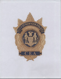 CITY OF NEW YORK POLICE CEA logo